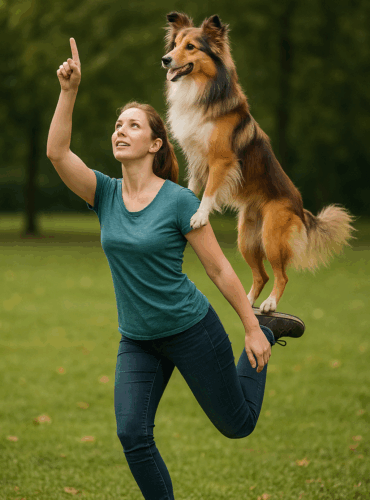 www.Hundesport-ist-Teamsport.de - Dog Stunt