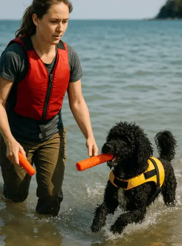 www.Hundesport-ist-Teamsport.de - Wasserarbeit