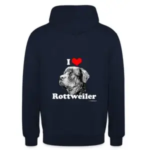 K9er-Kollektion: I love Rottweiler - Farbe: navy