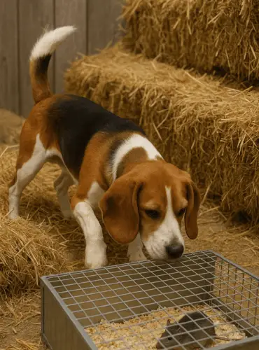 Hundesport ist Teamsport - Barn Hunt