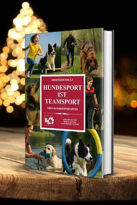 Buch "Hundesport ist Teamsport" - Buchblock Weihnachten