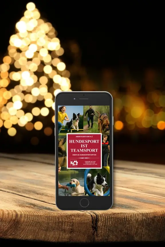Buch "Hundesport ist Teamsport" - eBook Smartphone Weihnachten