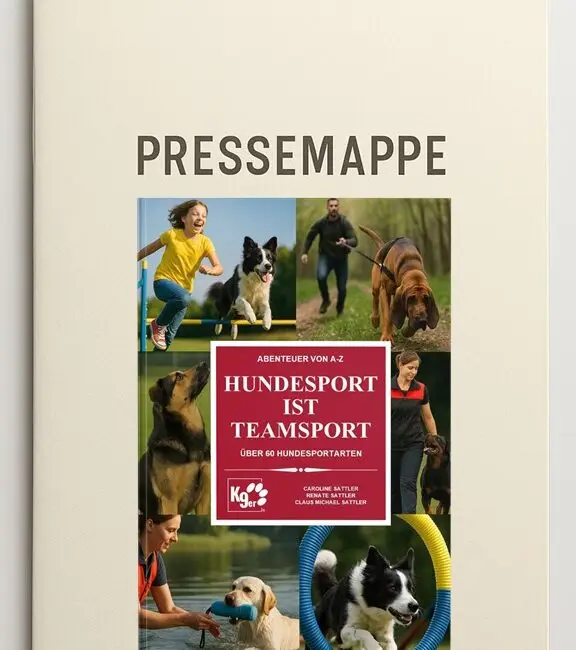 Pressemappe Buch "Hundesport ist Teamsport"