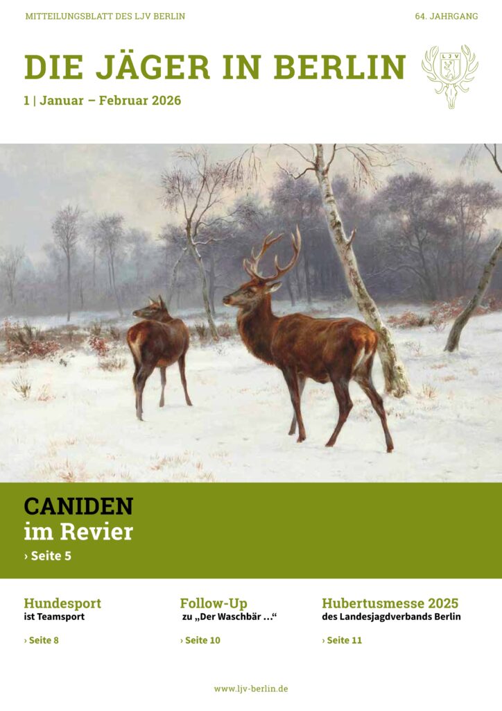 Landesjagdverband Berlin - Pressebericht